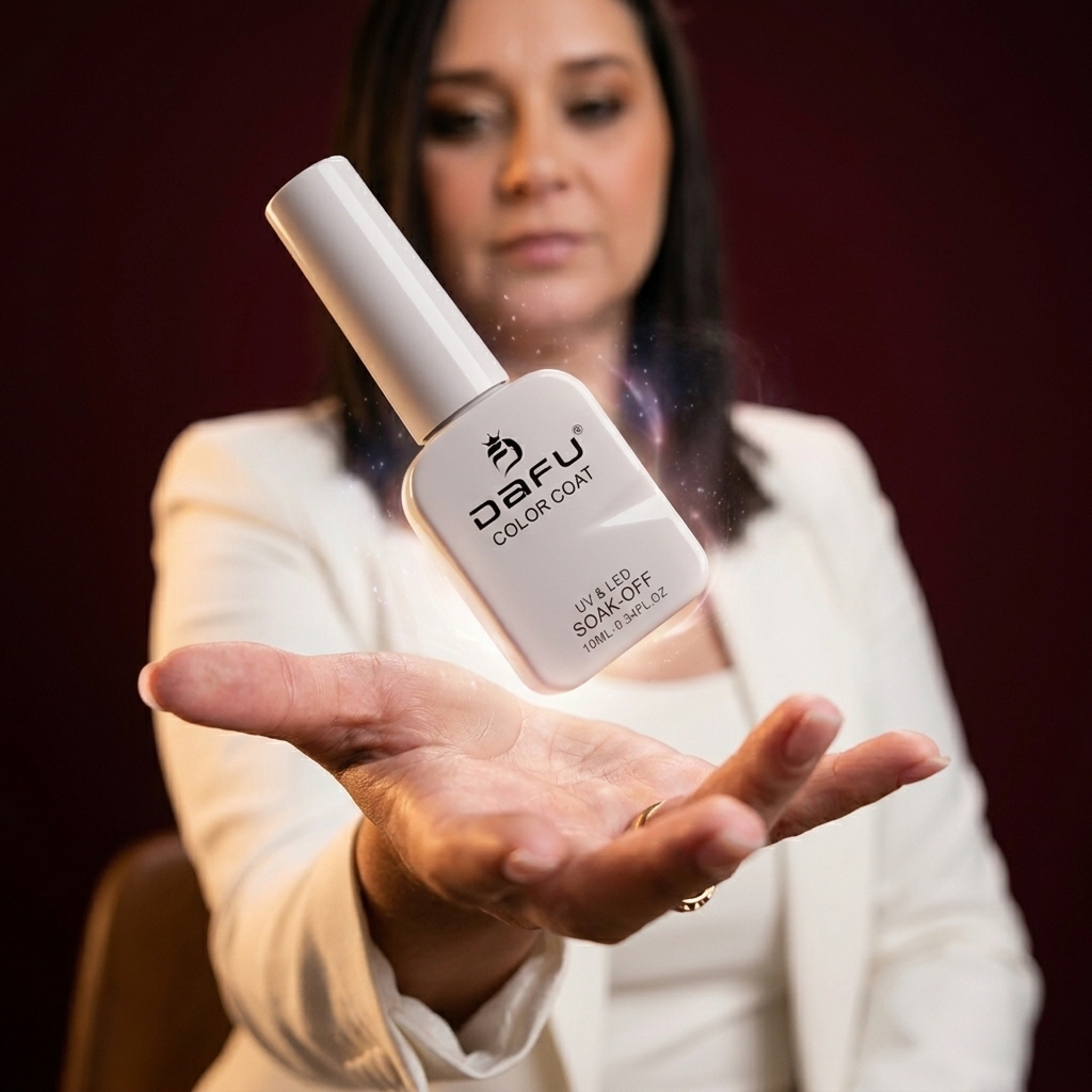 Aplicação de esmalte profissional no studio da Gral Nunes